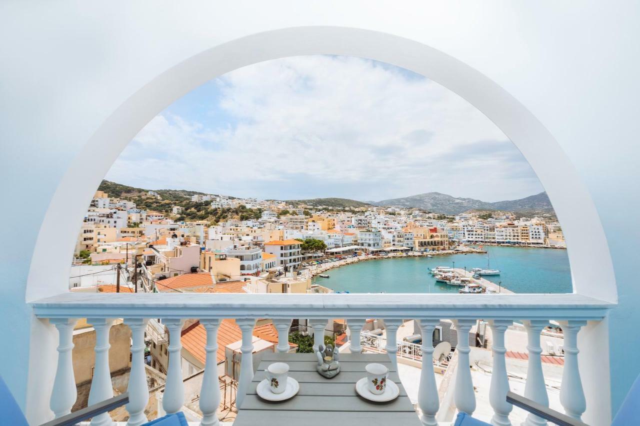 Apartmán Gorgona Blue Studiο Karpathos Exteriér fotografie